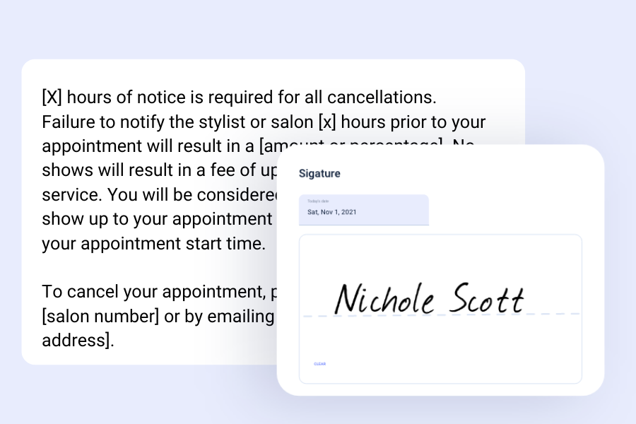 Salon Cancellation Policies: 3 Effective (and Free!) Templates ￼ | Yocale