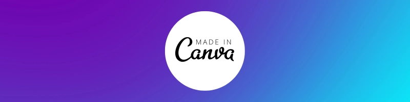 Canva logo and gradient banner